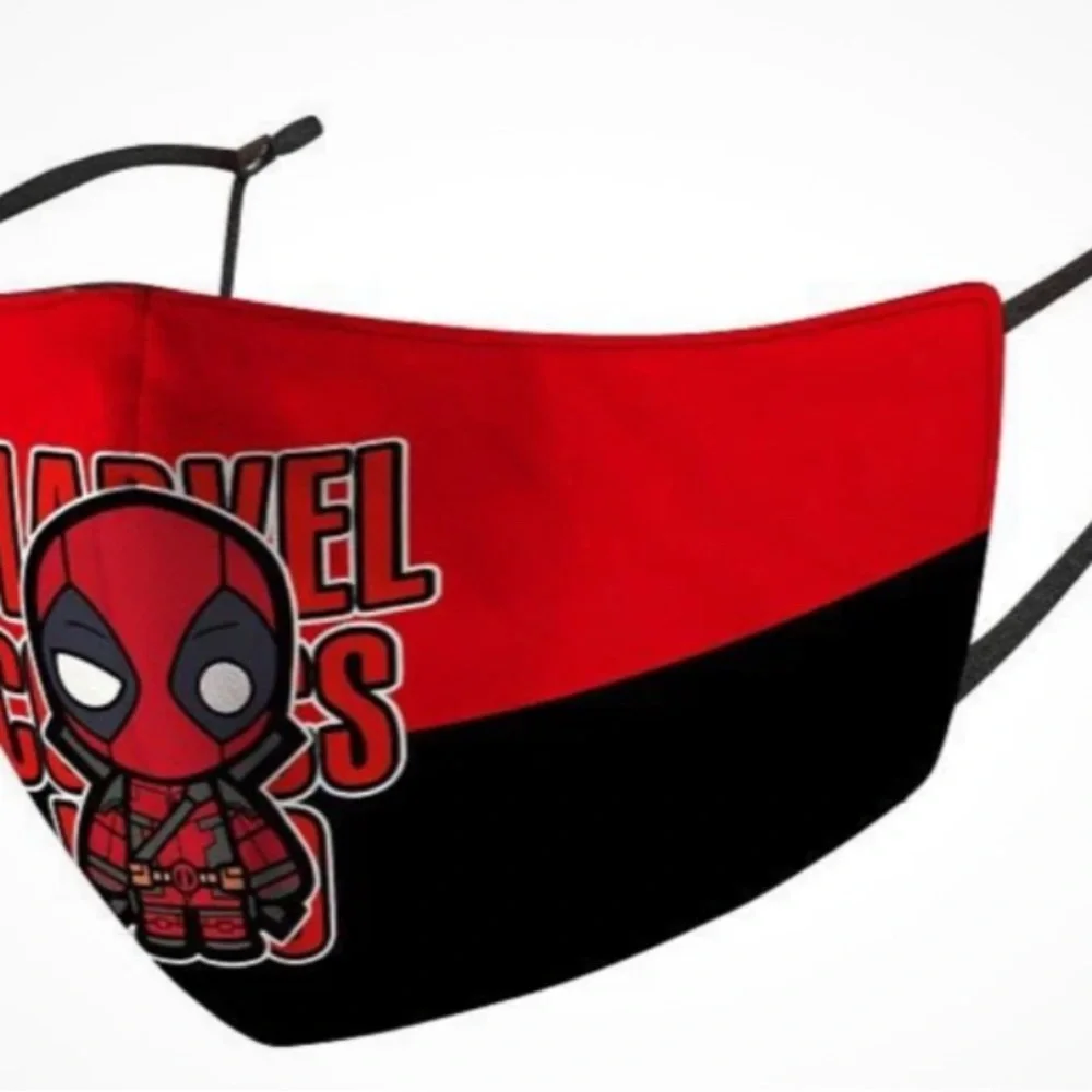 Superhero Themed Face Masks choose in the notes